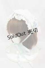 metamorphose / チュールレースヘッドドレス  サックス H-25-01-23-028-ME-AC-NS-ZH