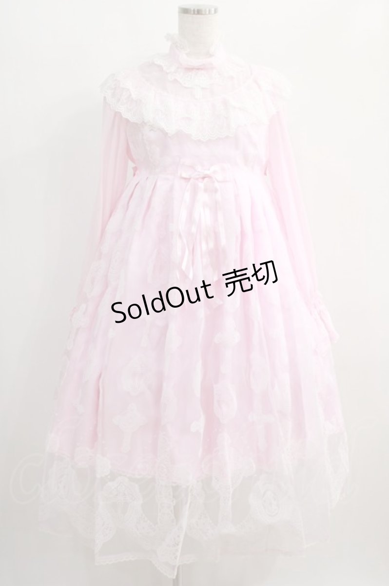 画像1: Angelic Pretty / Heavenly Crossワンピース Free ピンク H-25-01-24-001-AP-OP-NS-ZH (1)