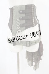 Rozen Kavalier / 2Wayベルト付コルセット  茶×カーキ H-25-01-24-1010-OO-ZA-KB-ZH