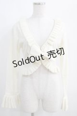 metamorphose / カメオ刺繍ボレロ Free オフ H-25-01-24-007-ME-TO-NS-ZH