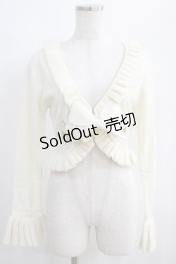 画像1: metamorphose / カメオ刺繍ボレロ Free オフ H-25-01-24-007-ME-TO-NS-ZH