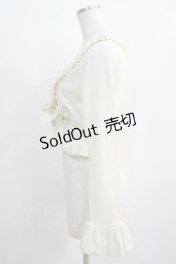 画像2: metamorphose / カメオ刺繍ボレロ Free オフ H-25-01-24-007-ME-TO-NS-ZH