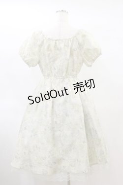画像2: axes femme / ピクトリアルプリントワンピース M イエロー H-25-01-25-078-AX-OP-NS-ZH