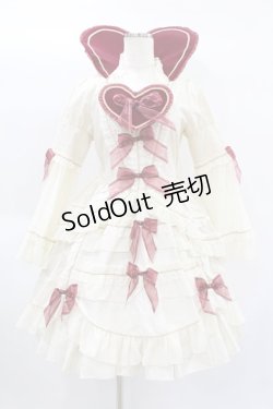 画像1: BABY,THE STARS SHINE BRIGHT / 薔薇咲く夜のHocus-Pocus Queenワンピース Free アイボリー H-25-01-25-1054-BA-OP-NS-ZH