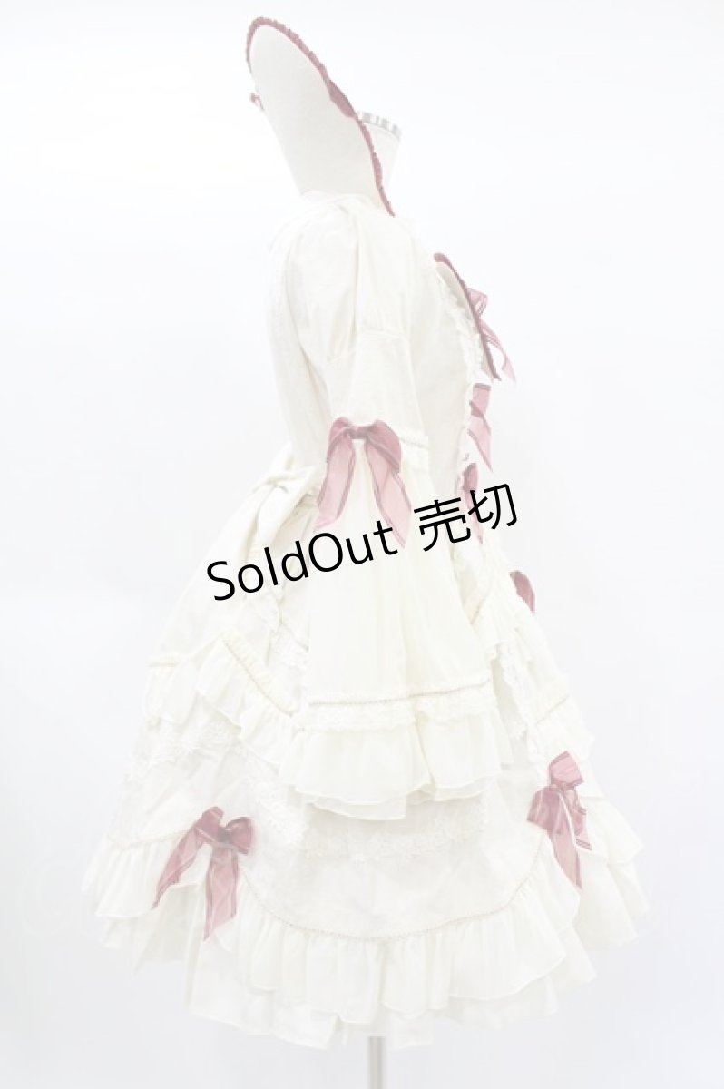 画像3: BABY,THE STARS SHINE BRIGHT / 薔薇咲く夜のHocus-Pocus Queenワンピース Free アイボリー H-25-01-25-1054-BA-OP-NS-ZH (3)