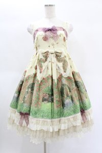 BABY,THE STARS SHINE BRIGHT / 秘密の花園 〜The rose has secret scent〜ジャンパースカート Free アイボリー H-25-01-25-1030-BA-OP-NS-ZH
