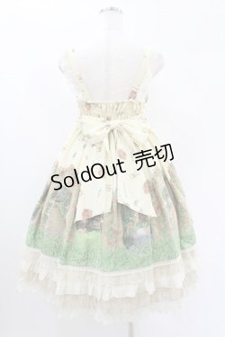 画像2: BABY,THE STARS SHINE BRIGHT / 秘密の花園 〜The rose has secret scent〜ジャンパースカート Free アイボリー H-25-01-25-1030-BA-OP-NS-ZH