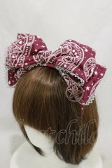 metamorphose / Magical moon light リボンカチューシャ  ミスティックワイン H-25-01-25-012-ME-AC-NS-ZH