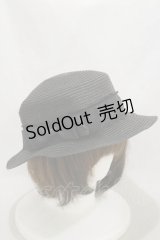 m petit by misako / AMブレードカンカン帽  ブラウン H-25-01-25-013-LO-AC-NS-ZH