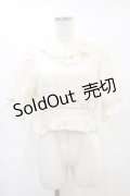 axes femme kawaii / コットンレースブラウス M アイボリー H-25-01-25-051-AX-BL-NS-ZH