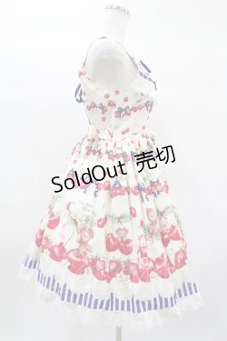 画像3: BABY,THE STARS SHINE BRIGHT / くみゃちゃんのCherry StrawberryジャンパースカートI Free オフ H-25-01-26-1051-BA-OP-NS-ZH