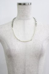 MILKBOY / PEARL NECKLACE  シルバー×パール H-25-01-26-063-MB-AC-KB-ZH