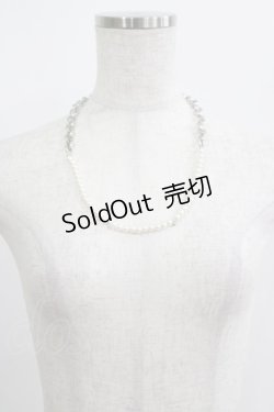 画像1: MILKBOY / PEARL NECKLACE  シルバー×パール H-25-01-26-063-MB-AC-KB-ZH