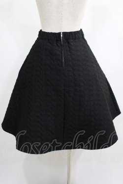 画像3: Candy Stripper / HEART QUILT SKIRT 1 黒 H-25-01-26-006-PU-SK-KB-ZT161