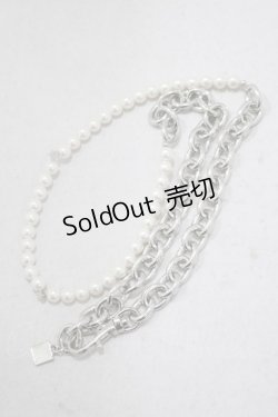 画像3: MILKBOY / PEARL NECKLACE  シルバー×パール H-25-01-26-063-MB-AC-KB-ZH