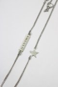 MILKBOY / STARネックレス  シルバー H-25-01-26-067-MB-AC-KB-ZH