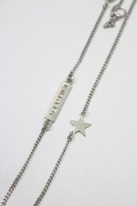 MILKBOY / STARネックレス  シルバー H-25-01-26-067-MB-AC-KB-ZH