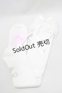 Angelic Pretty / プリンセスロゴオーバーニー  オフ/ゴールド H-25-01-26-2032-AP-ZA-NS-ZH