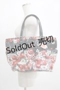 BABY,THE STARS SHINE BRIGHT / チェリーランデヴー〜BABY CHERRY の恋の始まり〜柄トートBag  ブラック H-25-01-27-048-BA-BG-NS-ZH