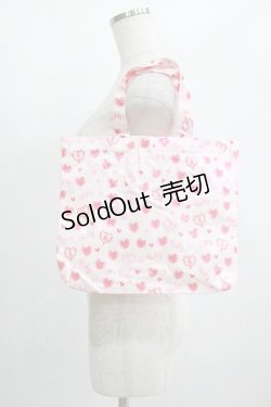 画像1: BABY,THE STARS SHINE BRIGHT / ノベルティトートバッグ  ピンク H-25-01-27-051-BA-BG-NS-ZH