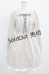 Honey Cinnamon / チェリー総柄ワンピース Free ベージュ H-25-01-27-007-LO-BL-NS-ZH