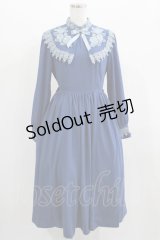 Innocent World / コーデリアローズワンピース M ロイヤルブルー×ライトブルー/Royal Blue×Light blue H-25-01-27-017-IW-OP-NS-ZH