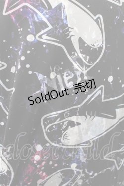 画像3: NieR Clothing / プリント半袖CUTSEW F 黒 H-25-01-28-1003-PU-TO-KB-ZH