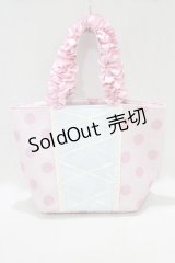 Maison de FLEUR / Disney Collection『TOY STORY』ボー・ピープ/フリルハンドルトートバッグ  ピンク H-25-01-28-057-LO-BG-NS-ZH
