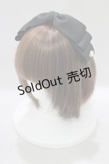 m petit by misako / NINA'sコラボ AM*NIリボンカチューシャ  ブラック H-25-01-28-068-LO-AC-NS-ZH