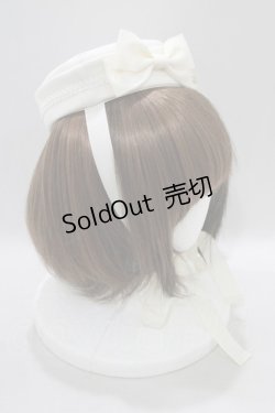 画像2: Amavel / Romantique Dollカクテルハット  オフ H-25-01-28-075-CA-AC-NS-ZH