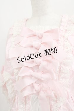 画像4: BABY,THE STARS SHINE BRIGHT / ローブ・ア・ラ・フランセーズ+ヘッドドレスセット M ピンク H-25-01-28-010-BA-OP-NS-ZH