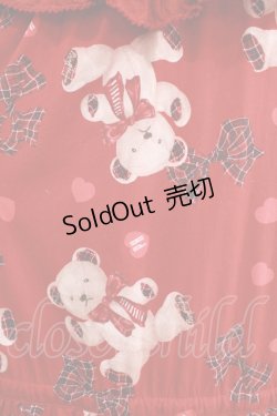 画像4: PINK HOUSE×misako＆einko / Love Ribbon Bearミディワンピース Free レッド H-25-01-28-012-LO-OP-NS-ZH