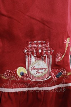 画像4: Amavel / Fruits Berry Jamジャンパースカート Free レッド H-25-01-28-019-CA-OP-NS-ZH