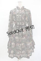 Jane Marple / Color in talesフラッフィードレス M ブラック H-25-01-29-1010-JM-OP-KB-ZH