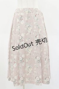 INGEBORG / 花柄スカート 3（9号） ピンク H-25-02-01-044-LO-SK-NS-ZH