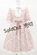 Angelic Pretty / いちごBread Bakeryワンピース Free レッド H-25-02-01-077-AP-OP-NS-ZH