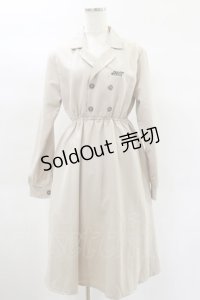 NieR Clothing / トレンチワンピース F ベージュ H-25-02-02-049-PU-OP-KB-ZH