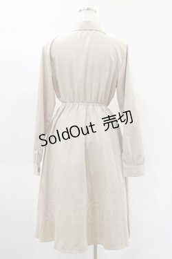 画像2: NieR Clothing / トレンチワンピース F ベージュ H-25-02-02-049-PU-OP-KB-ZH