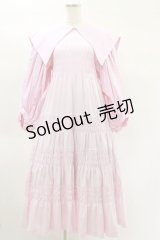 Candy Stripper / MATURE SHIRRINGワンピース 2 ピンク H-25-02-02-051-PU-OP-KB-ZH