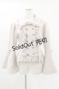 ATELIER PIERROT / Alettaショートコート 1 ピンク H-25-02-02-055-EL-CO-KB-ZH