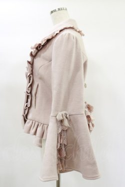 画像3: ATELIER PIERROT / Alettaショートコート 1 ピンク H-25-02-02-055-EL-CO-KB-ZT-C042