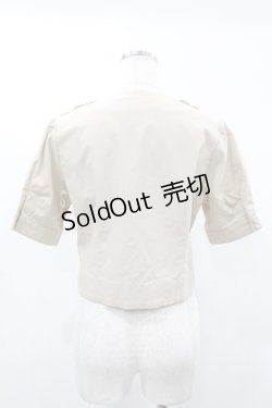 画像2: an another angelus / ハンカチ刺繍開衿ジャケット Free L/BEIGE H-25-02-02-1063-CA-JA-NS-ZH