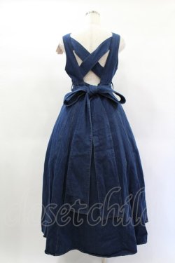 画像2: Maison de FLEUR / Belle/ワンピース Free インディゴ H-25-02-02-1011-LO-OP-NS-ZH