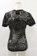 画像2: Jean Paul GAULTIER / オパール加工シアートップス 40 ブラック H-25-02-02-012-GO-TO-KB-ZH (2)
