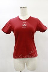 Jean Paul GAULTIER / ロゴプリントカットソー 40 赤 H-25-02-02-013-GO-TO-KB-ZH