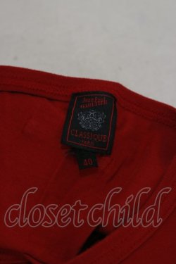 画像3: Jean Paul GAULTIER / ロゴプリントカットソー 40 赤 H-25-02-02-013-GO-TO-KB-ZH