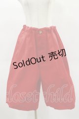 yaponskii / ハーフパンツ F 赤 H-25-02-02-031-PU-PA-KB-ZH