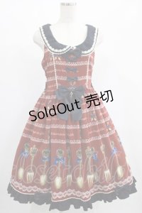 metamorphose / Beau Couvertバッスルジャンパースカート サイズ1 ルージュ H-25-02-03-003-ME-OP-NS-ZH