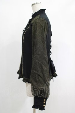 画像2: metamorphose / スタンドカラーチュールスリーブブラウス サイズ1 ブラック H-25-02-03-051-ME-BL-NS-ZH