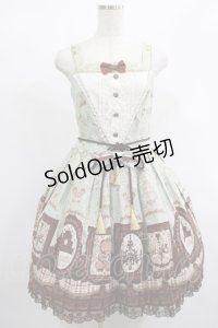 Angelic Pretty / Musee du Chocolat切替ジャンパースカート Free ミント H-25-02-03-1001-AP-OP-NS-ZH